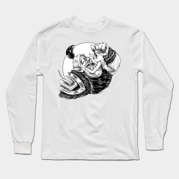 Ogre Snack! Long Sleeve T-Shirt by Phreephur